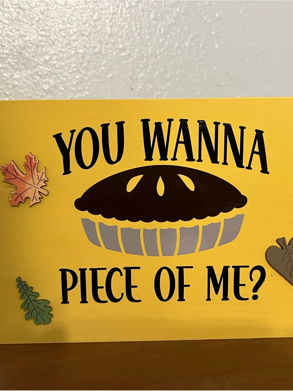 Cute Thanksgiving shelf sitter. No need to be so angry lol, it’s Thanksgiving!